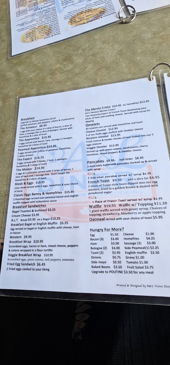 A&L Family Diner Photo Menu 4