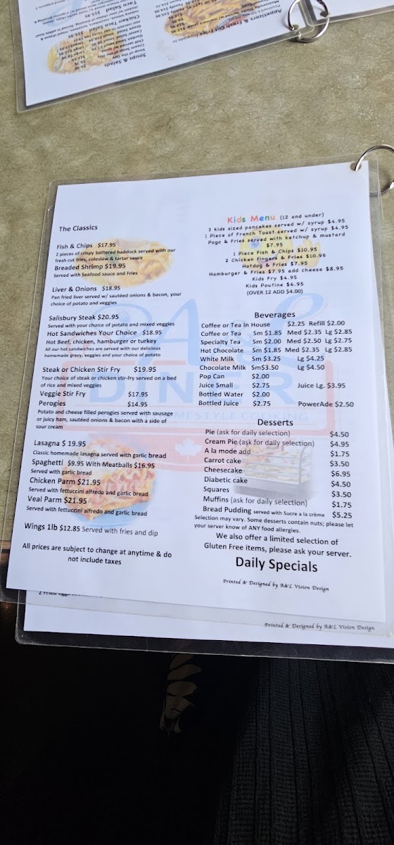 A&L Family Diner Photo Menu 6