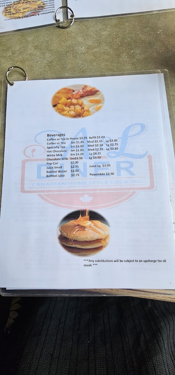 A&L Family Diner Photo Menu 7