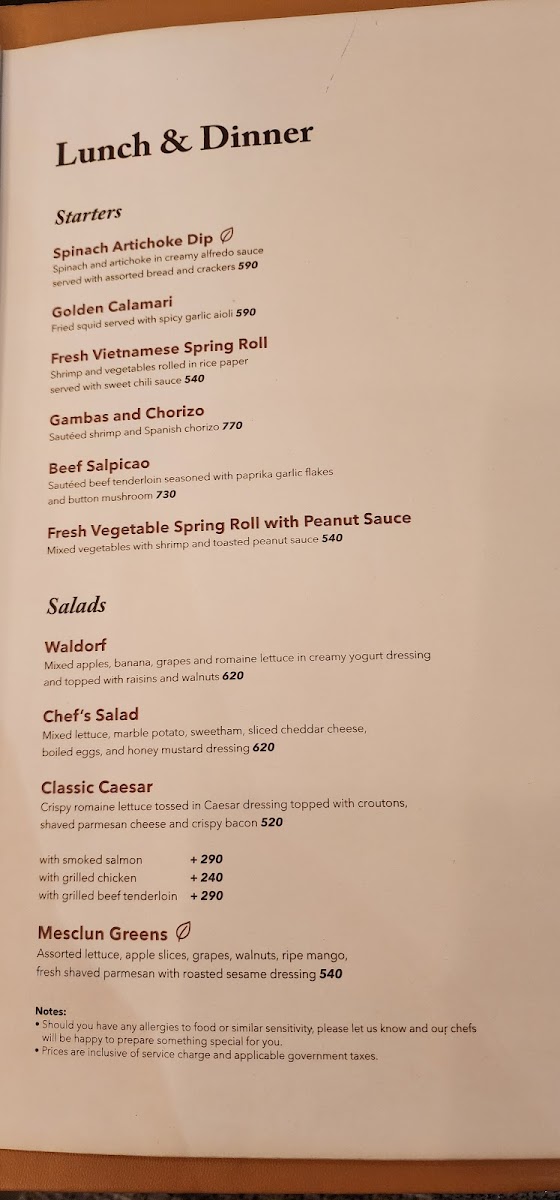 Misto at Seda BGC Photo Menu 3