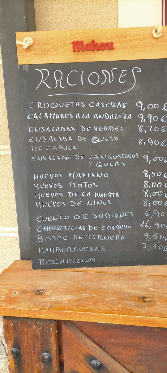 Bar Meson Casa Mariano Photo Menu 10