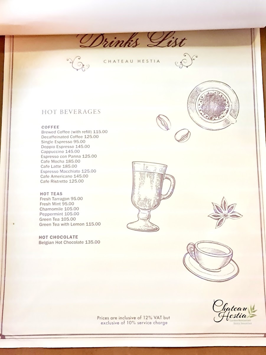 Chateau Hestia Photo Menu 7