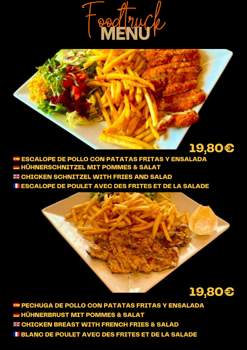 Food Truck - Cinco Estrellas Photo Menu 2