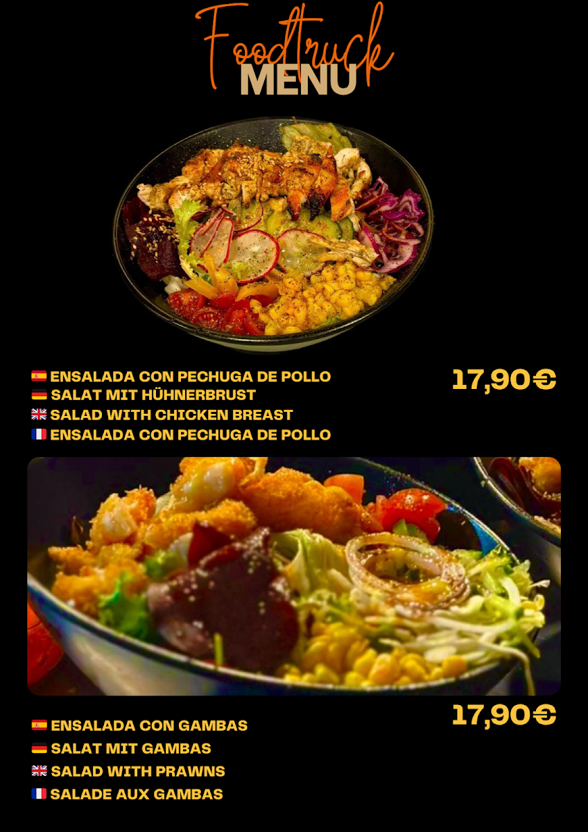 Food Truck - Cinco Estrellas Photo Menu 3