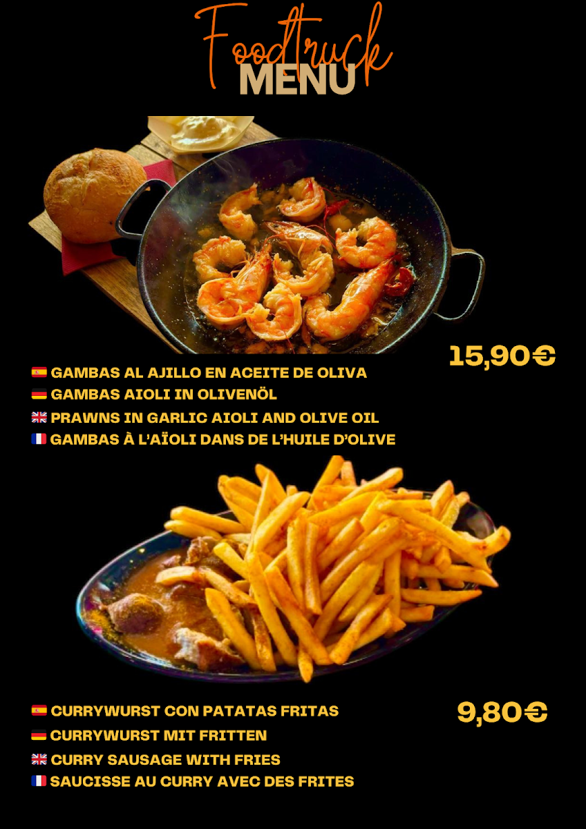 Food Truck - Cinco Estrellas Photo Menu 4