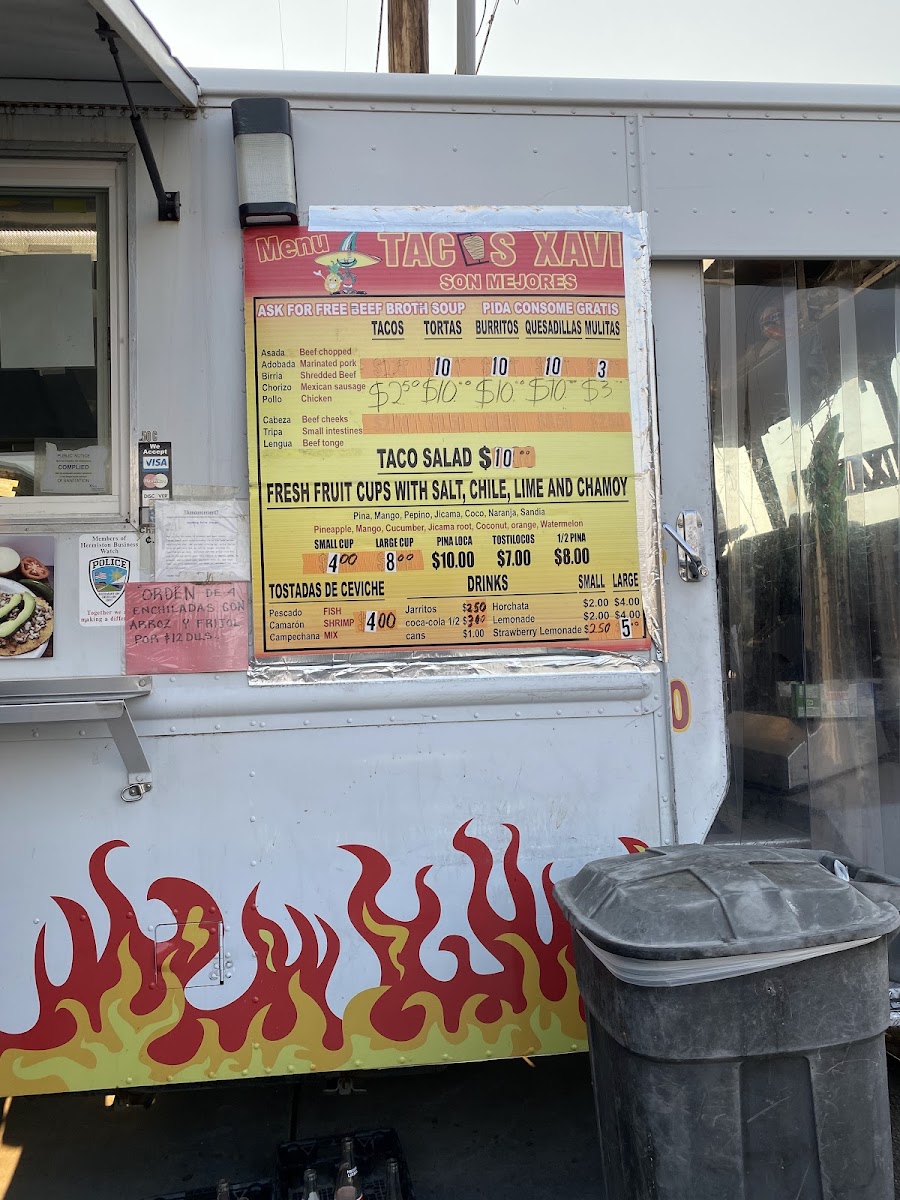 Tacos Xavi Photo Menu 1