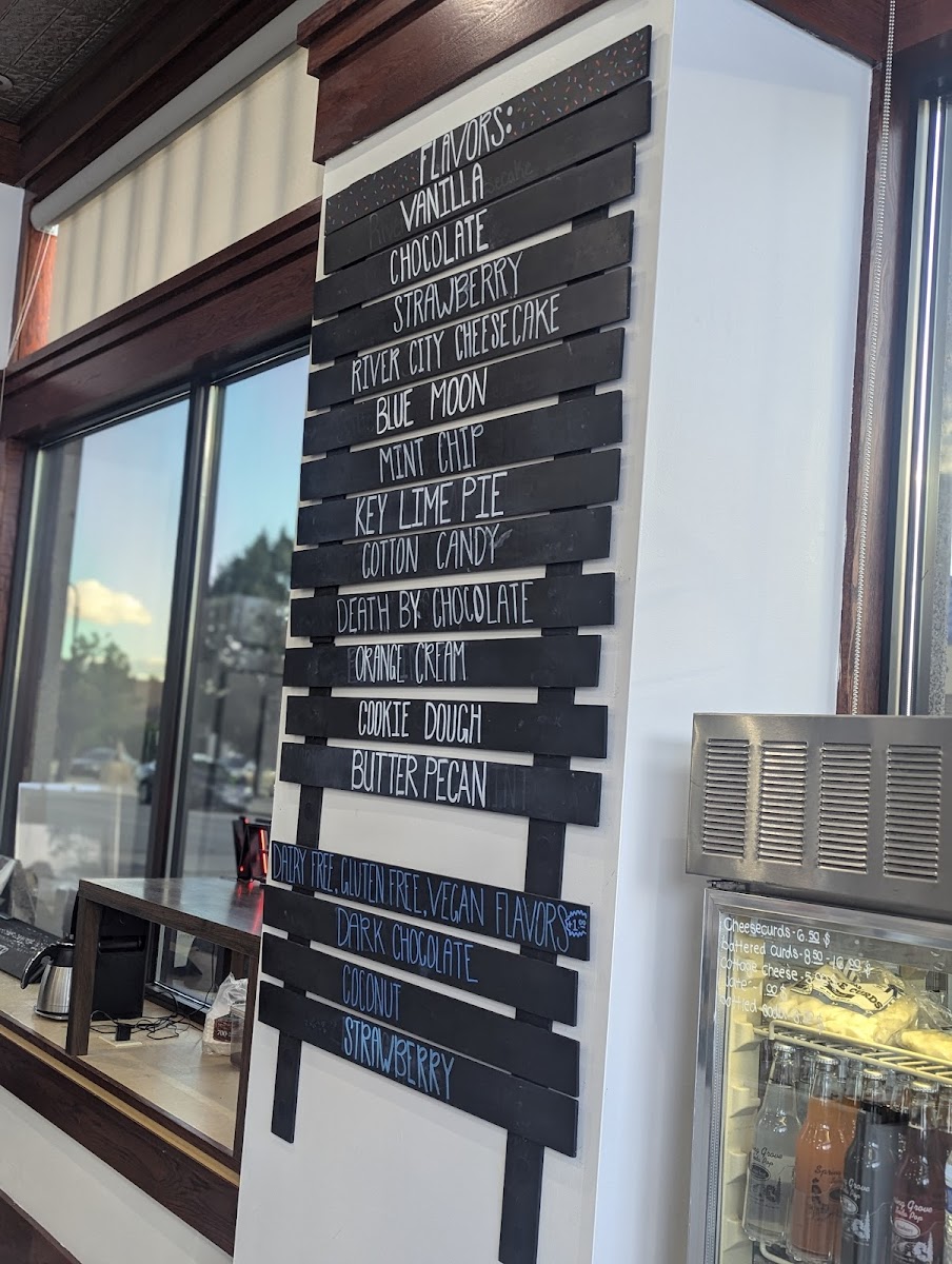 The Olde Creamery - Mason City Photo Menu 1