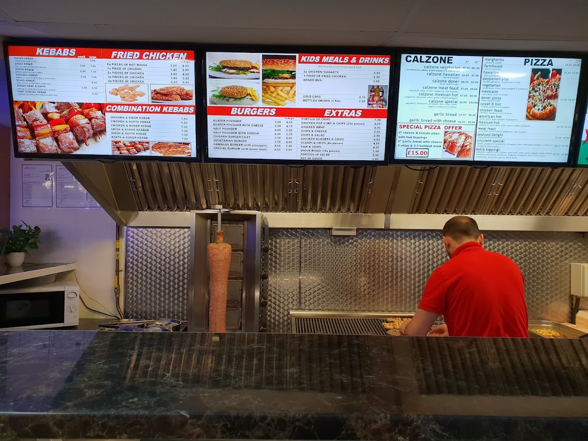 Criccieth Kebab & Pizzas Photo Menu 3