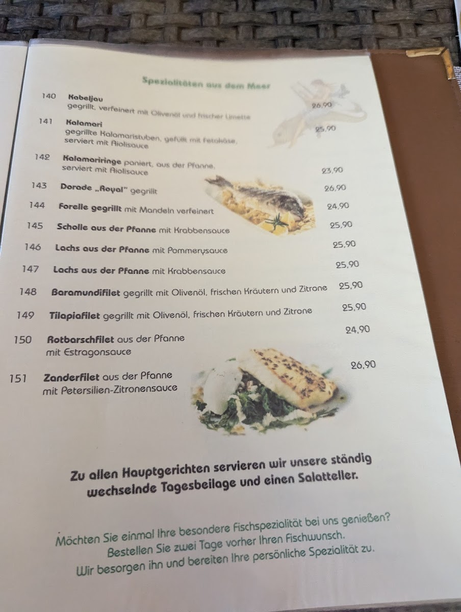 Griechisches Restaurant Haus Kesper Nefeli Restaurant - Witten Photo Menu 3
