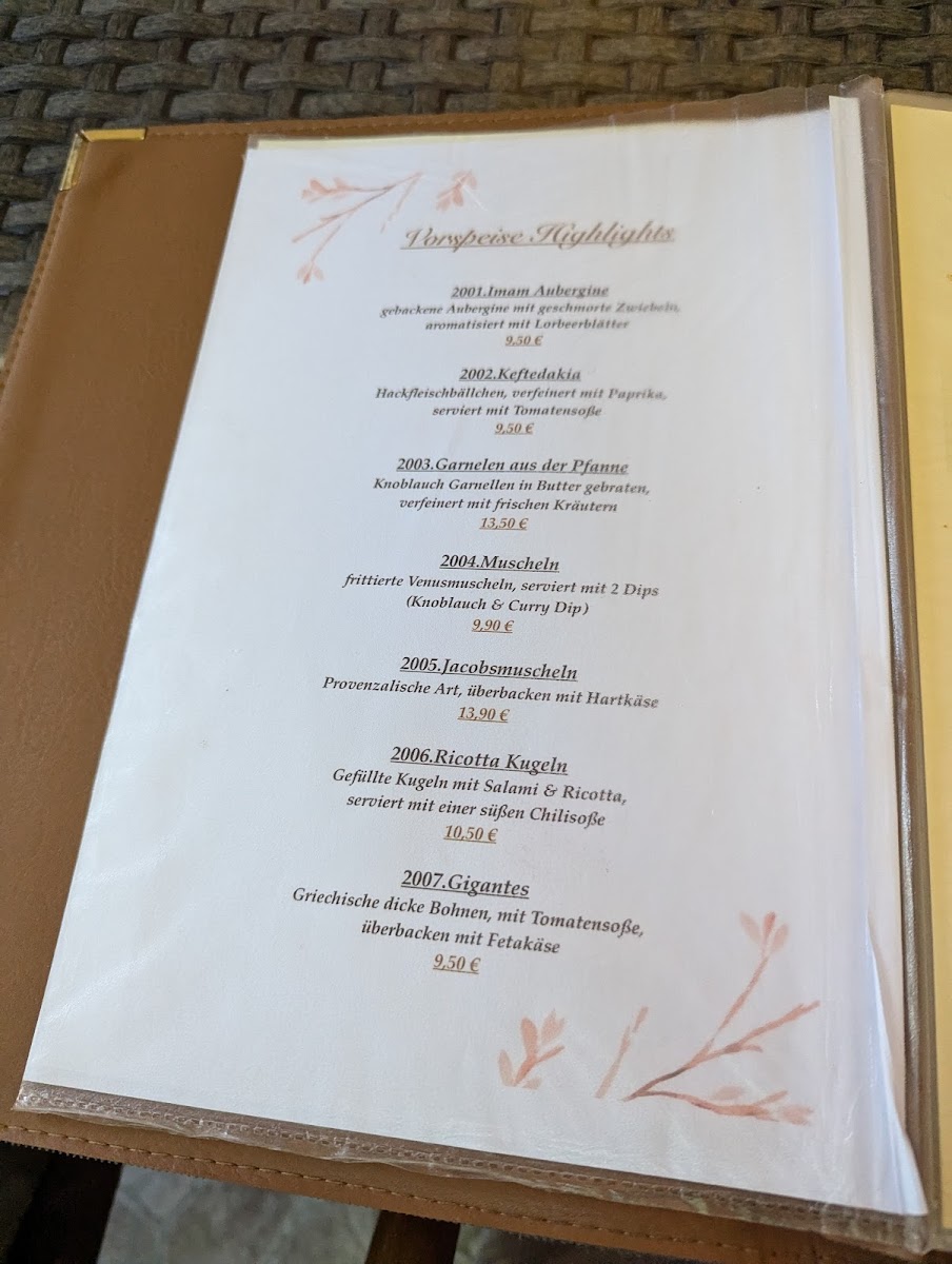 Griechisches Restaurant Haus Kesper Nefeli Restaurant - Witten Photo Menu 8