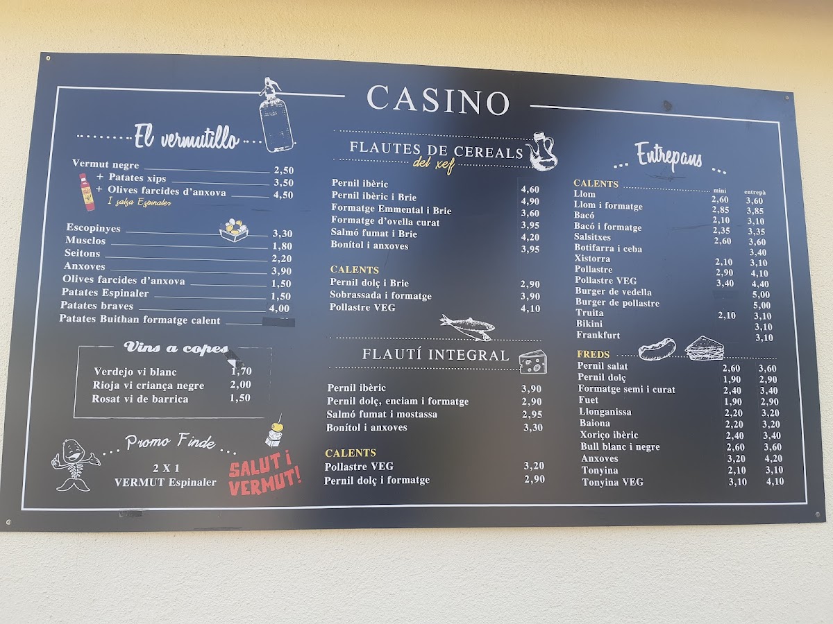 Casino Castellarenc Photo Menu 4
