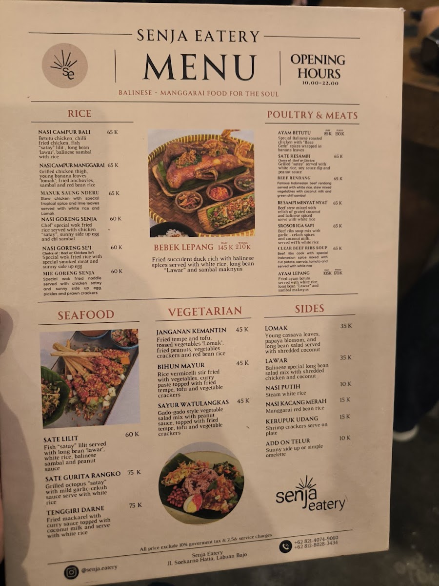 Senja Eatery Photo Menu 6