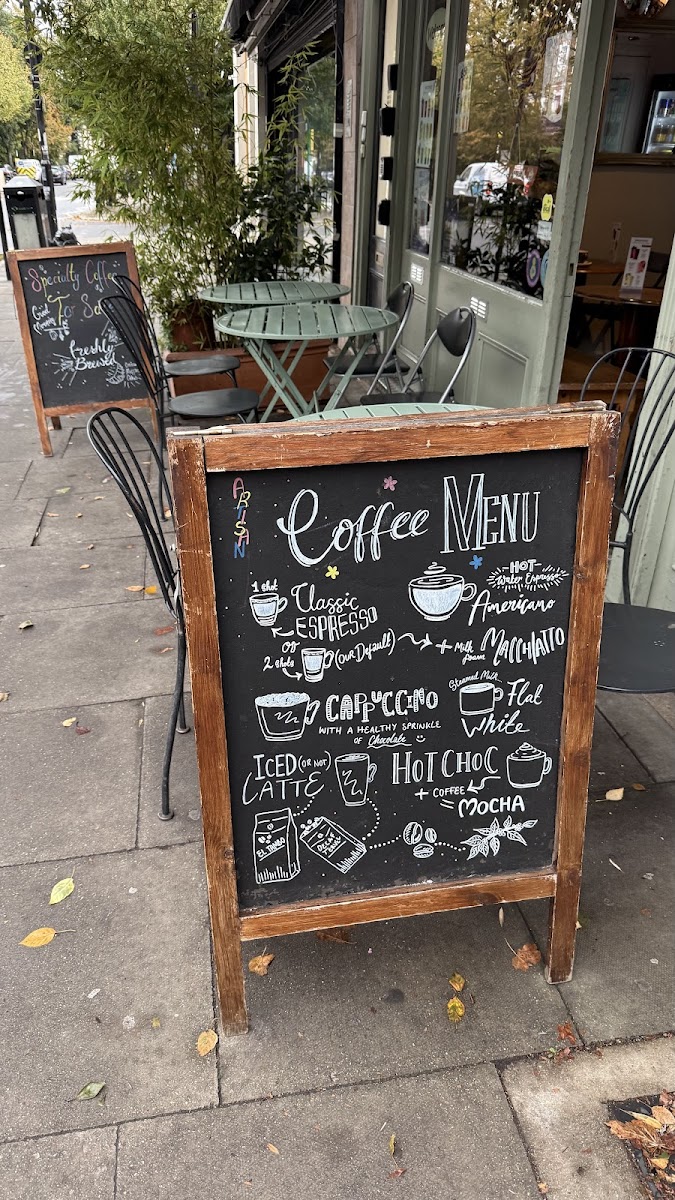 Cafe Terrace Photo Menu 1