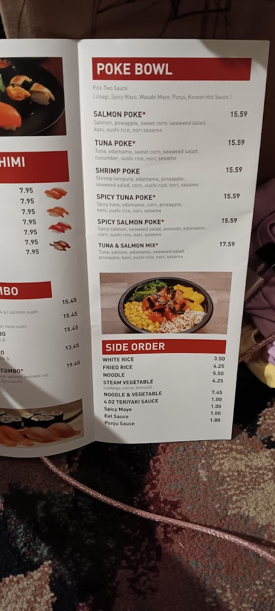 Gifu Teriyaki & Sushi ( Lowell) Photo Menu 5