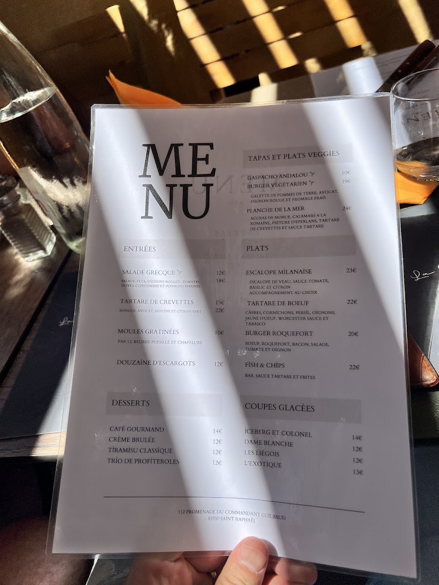 La P'tite Moulerie Photo Menu 5