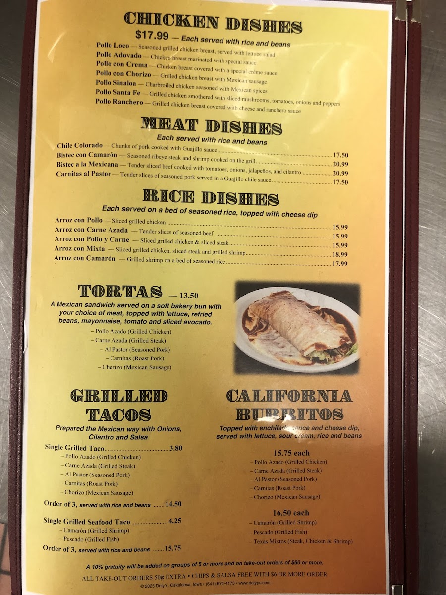 Mi Ranchito Mexican Restaurant Photo Menu 4