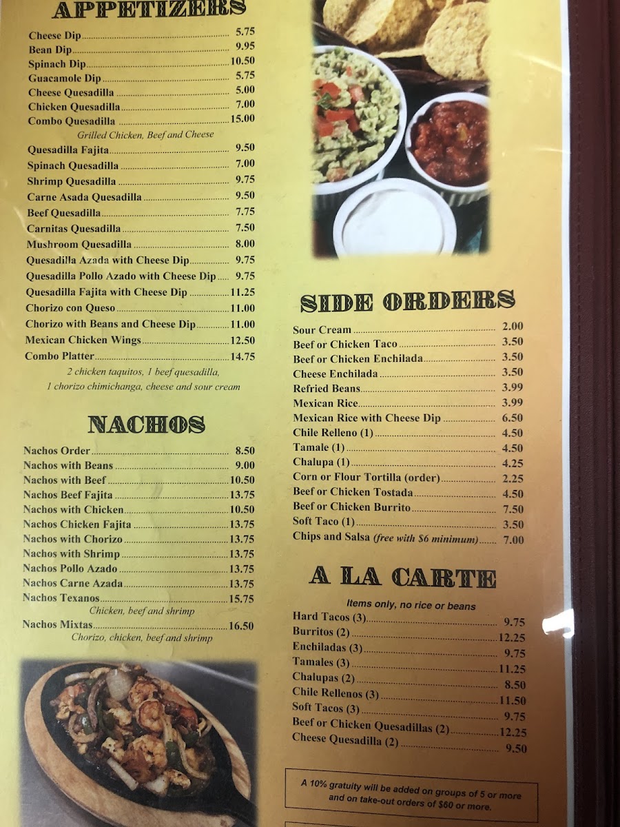 Mi Ranchito Mexican Restaurant Photo Menu 7