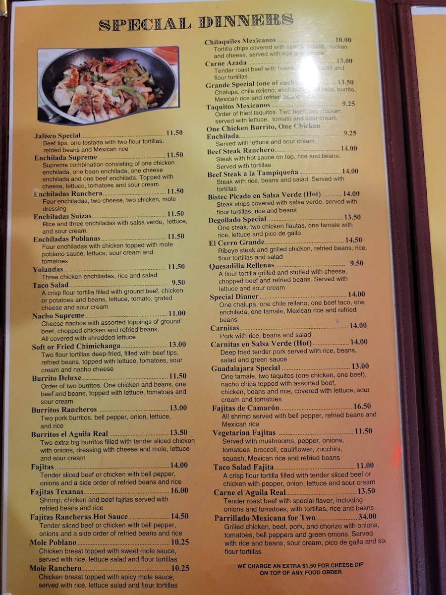 Mi Ranchito Mexican Restaurant Photo Menu 8