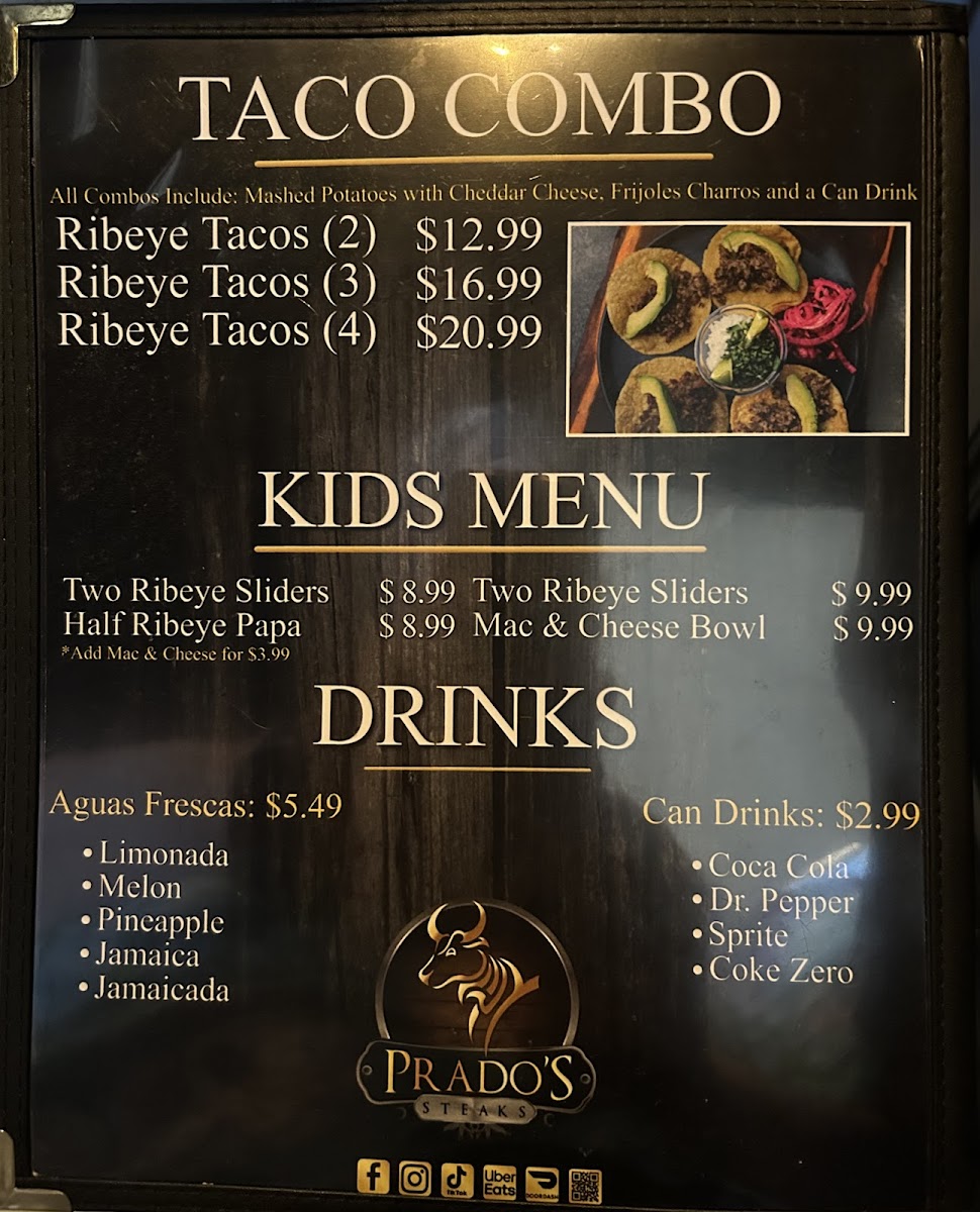 Prado's Steaks Photo Menu 8