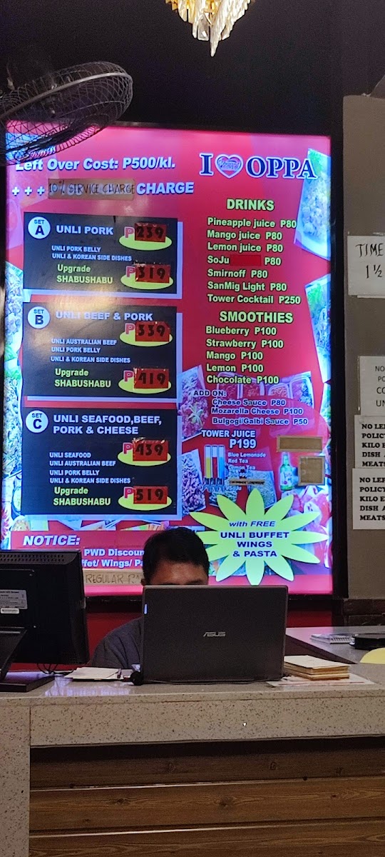 Oppa K-Grill - Fairview Branch Photo Menu 7