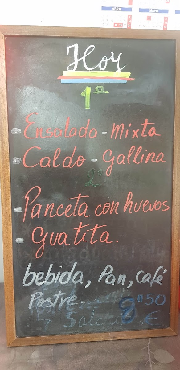 Cafetería Mayte Photo Menu 9