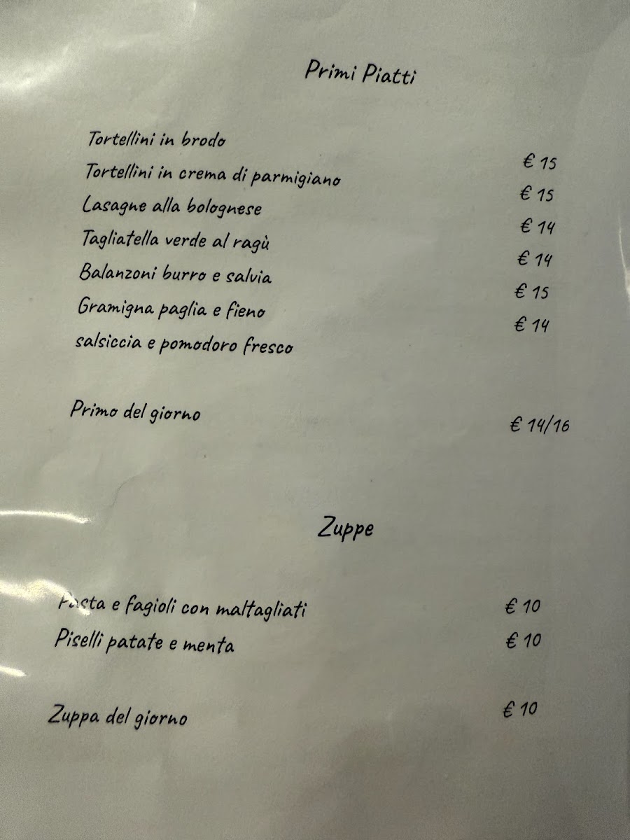 Osteria Santa Caterina Photo Menu 1