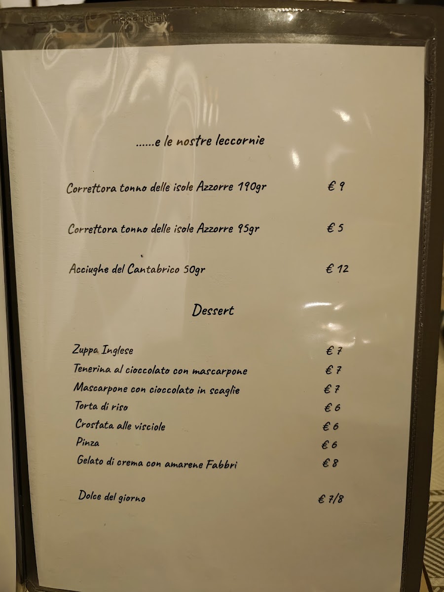 Osteria Santa Caterina Photo Menu 2