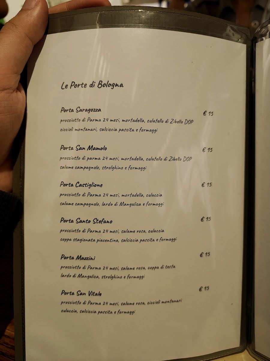 Osteria Santa Caterina Photo Menu 3