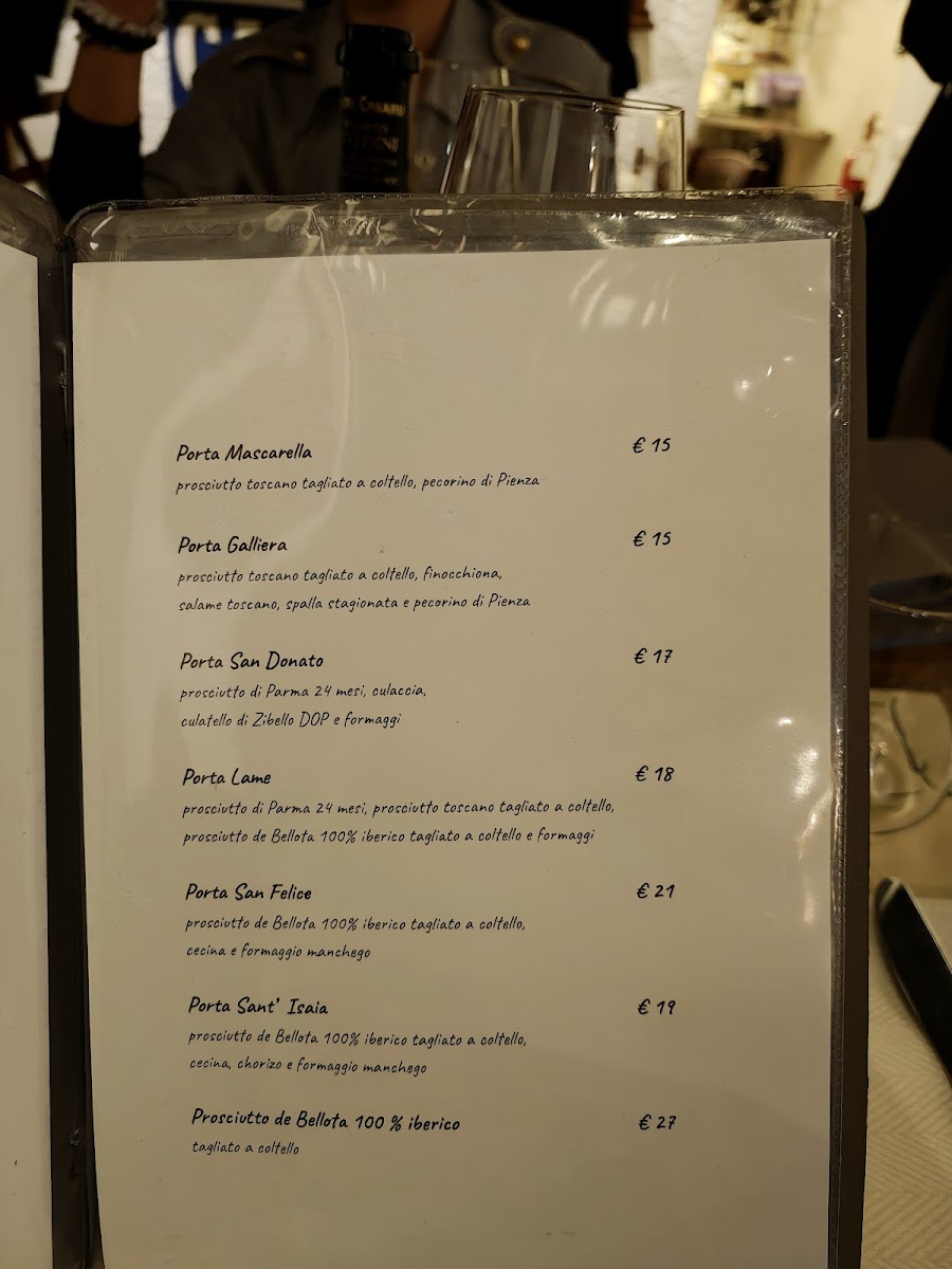 Osteria Santa Caterina Photo Menu 4