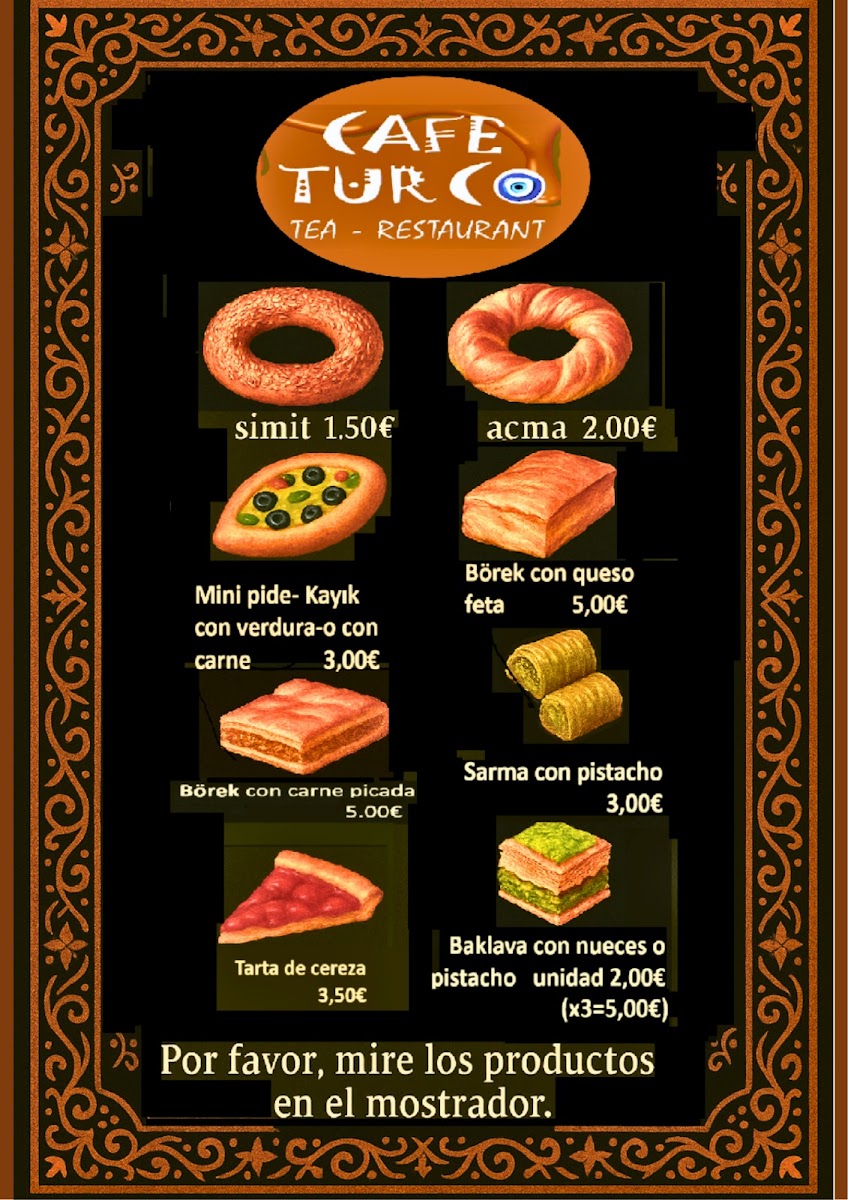 A La Turca Restaurant Photo Menu 6