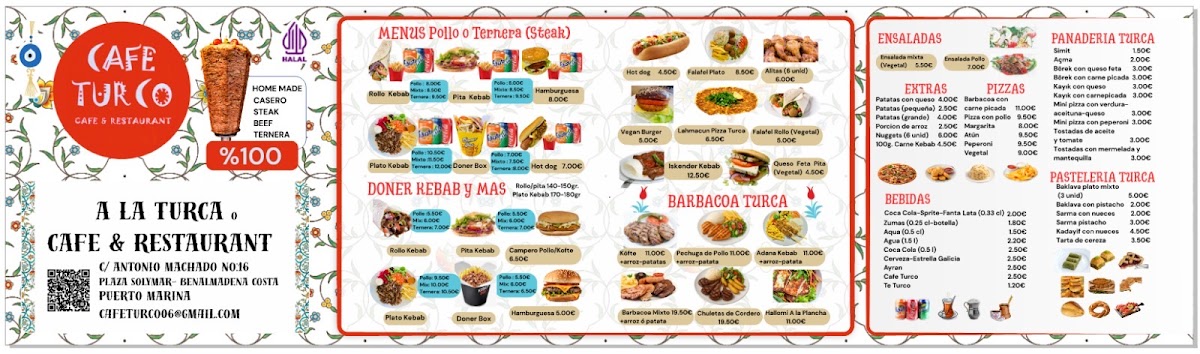 A La Turca Restaurant Photo Menu 7
