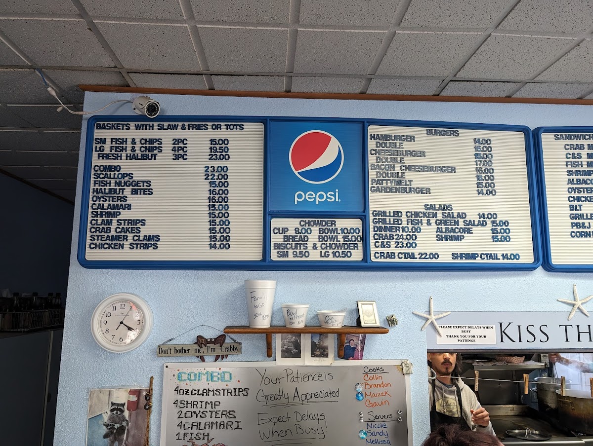 Hungry Clam Photo Menu 4