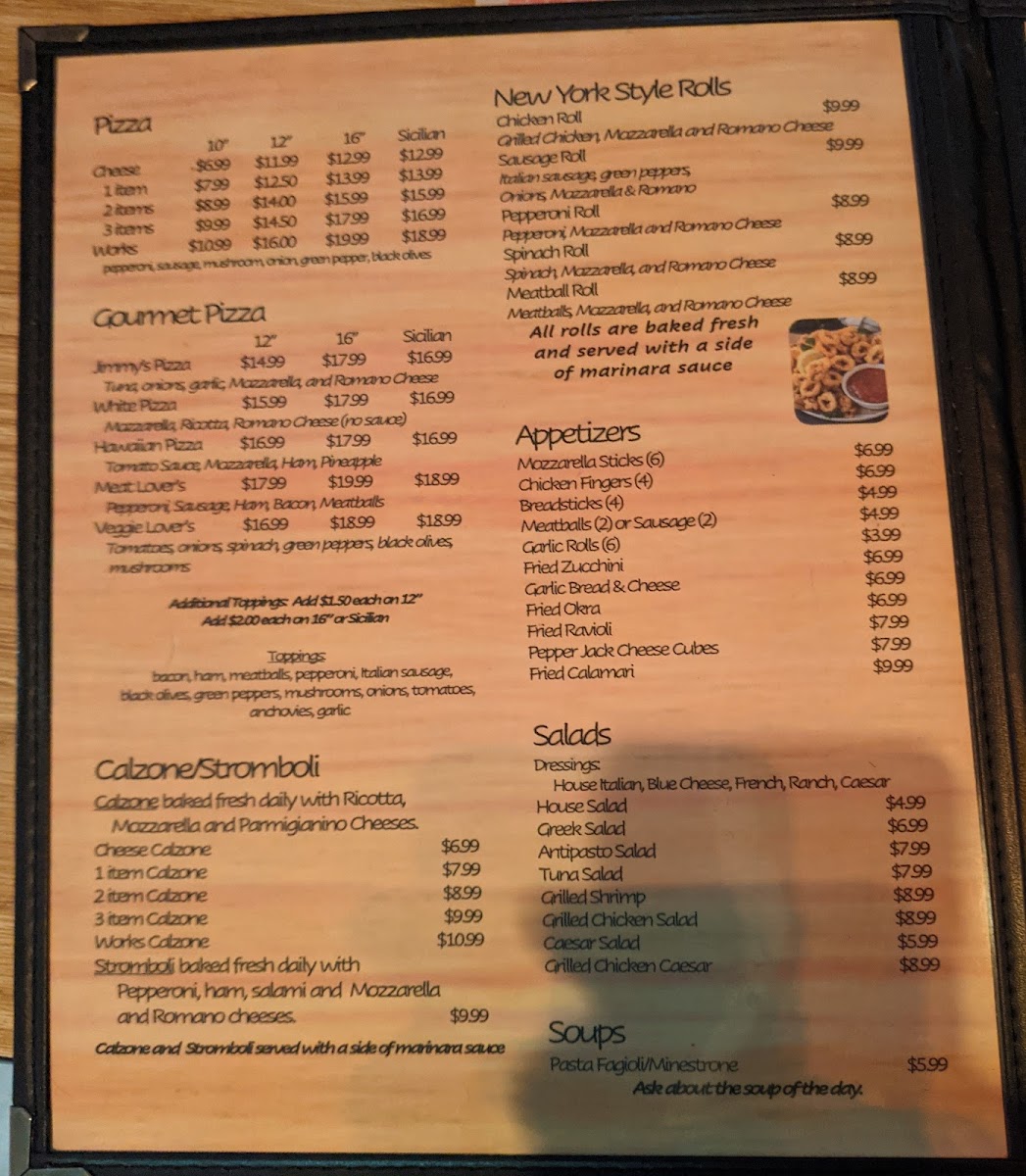 Venecia Italian Restaurant Photo Menu 4