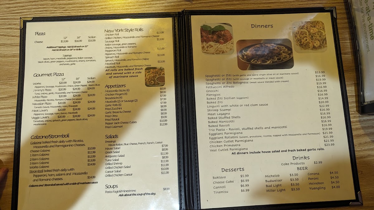 Venecia Italian Restaurant Photo Menu 5