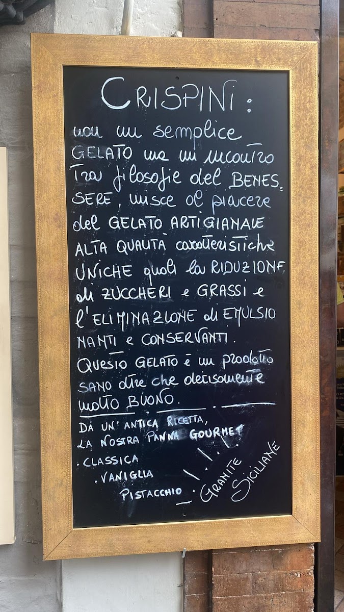 Gelateria Crispini Photo Menu 4