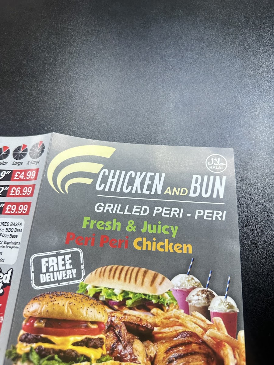 Chicken and Bun Photo Menu 1
