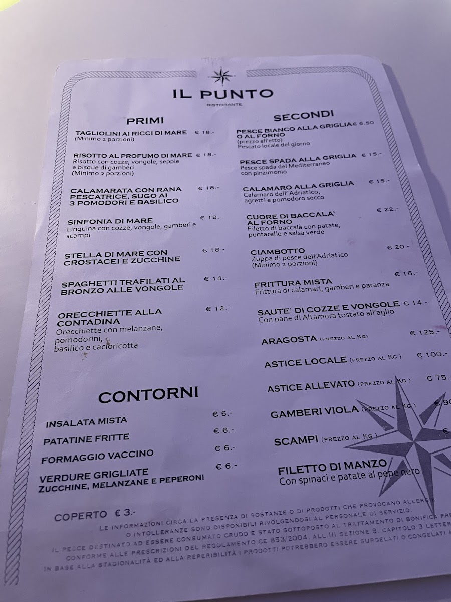 Il Punto Photo Menu 3