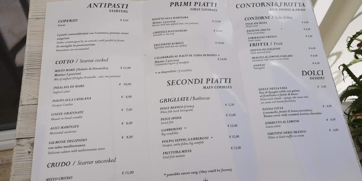 Il Punto Photo Menu 5