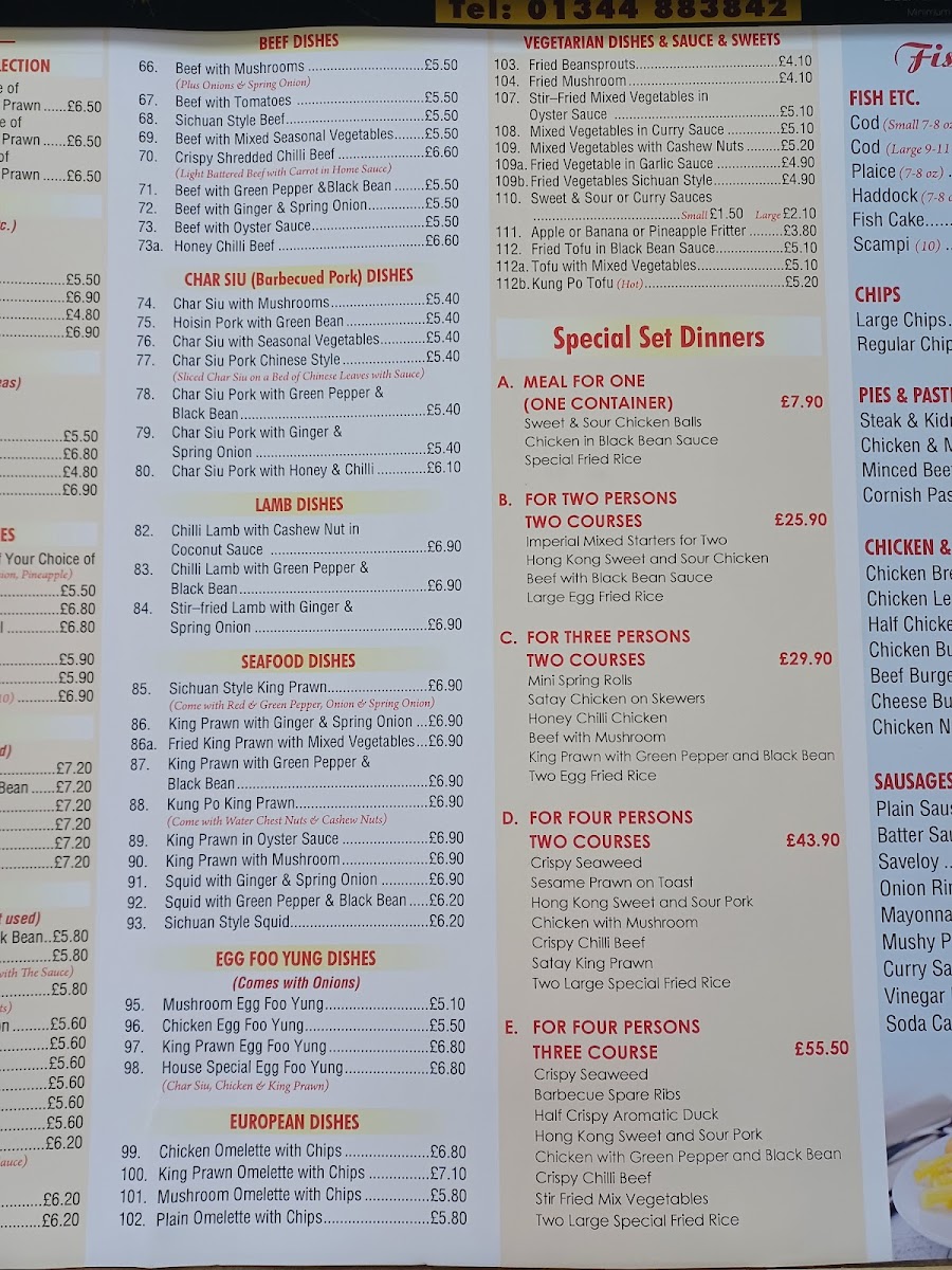 Royal Ascot Photo Menu 4