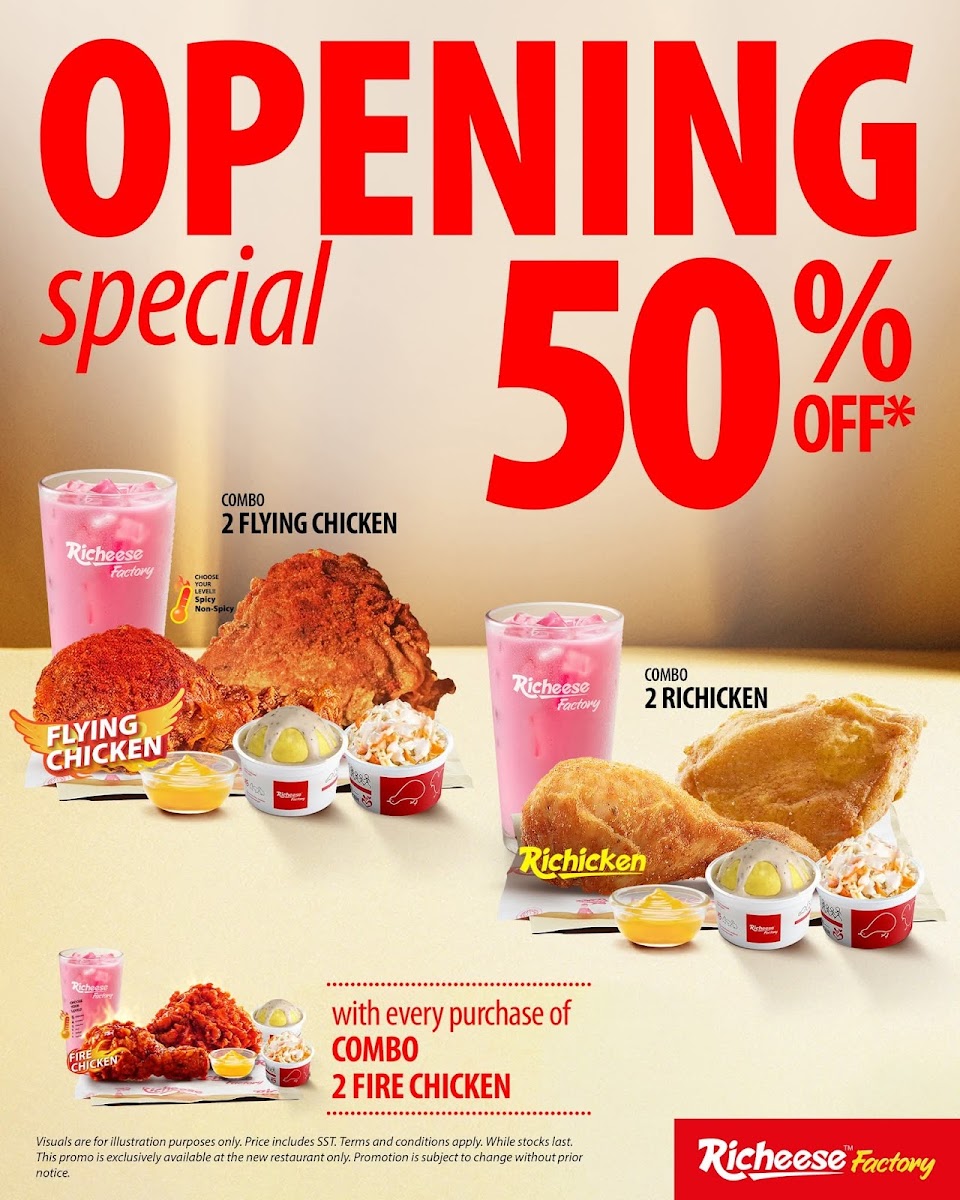 Richeese Factory (Cengal Business Centre) Photo Menu 3