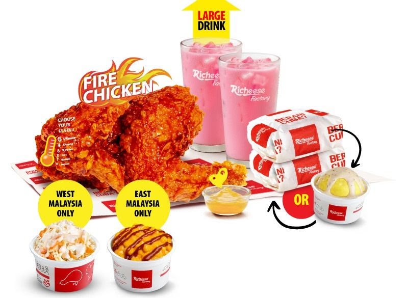 Richeese Factory (Cengal Business Centre) Photo Menu 8