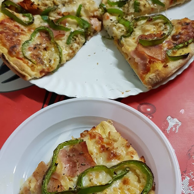 Pizza de Verduras A la Parrilla