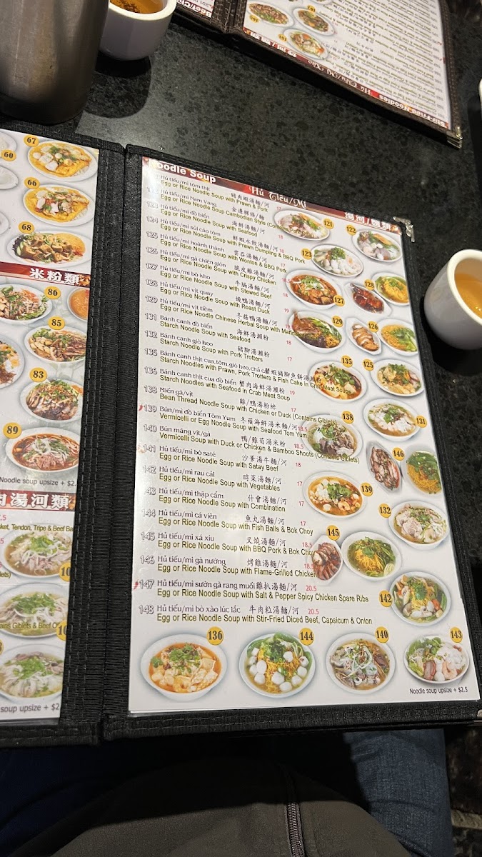Hoa Tran Restaurant Photo Menu 5