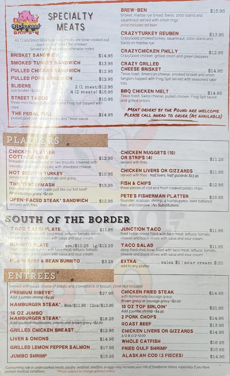 Junction Cafe Photo Menu 6