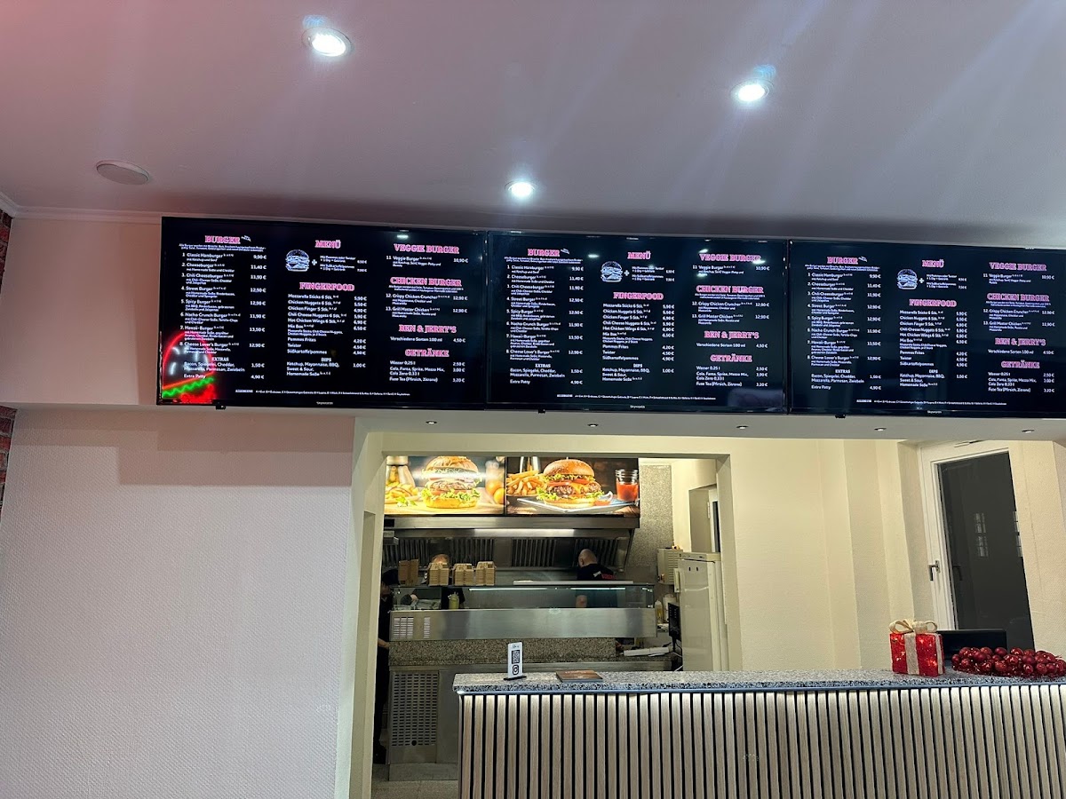 Street Burger Kamen Photo Menu 7