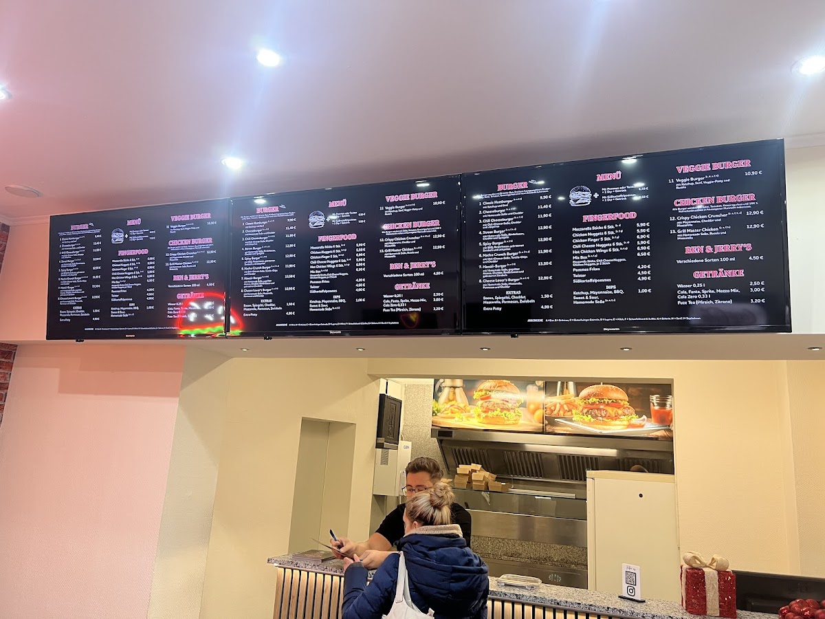 Street Burger Kamen Photo Menu 8