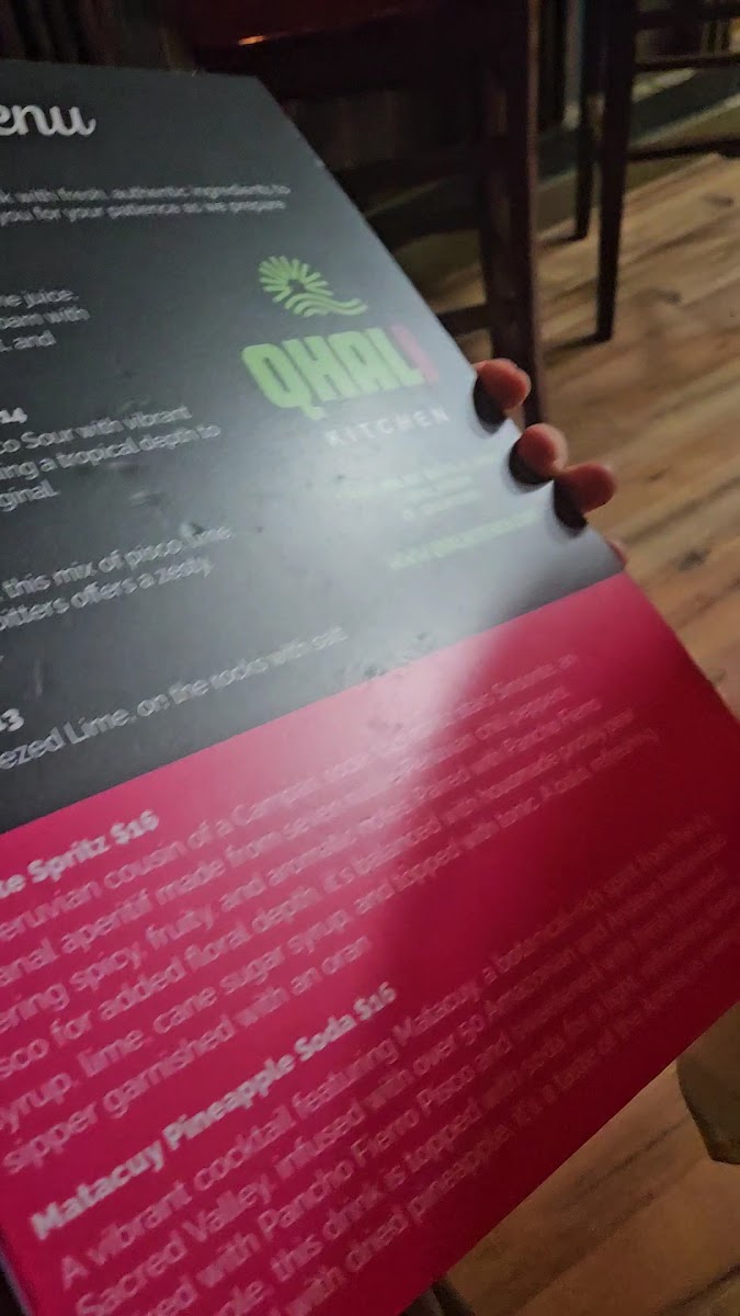 QHALI Photo Menu 2