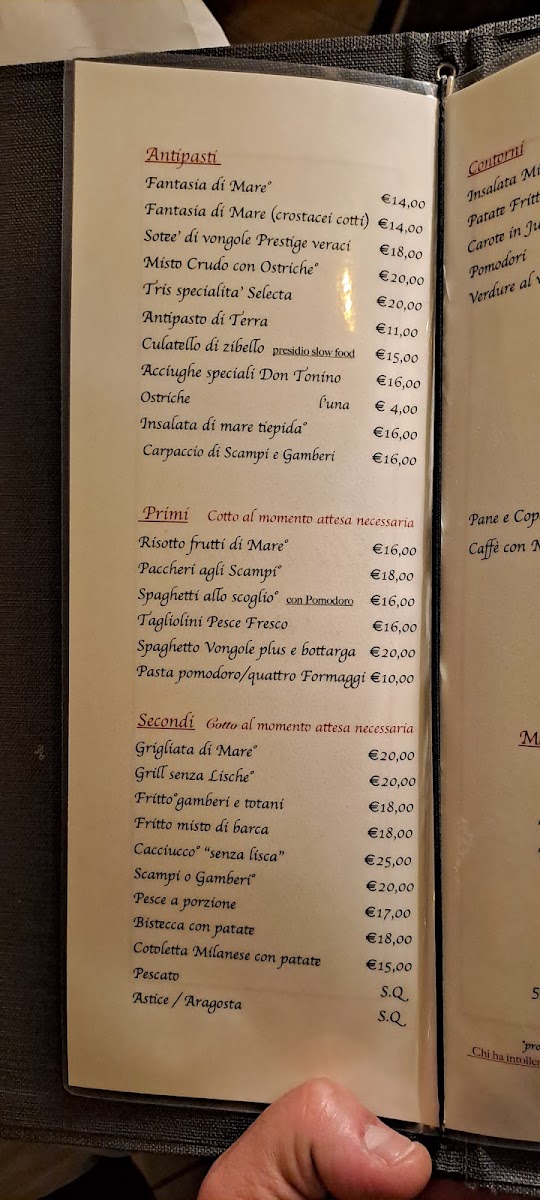 Ristorante Novelli Photo Menu 1