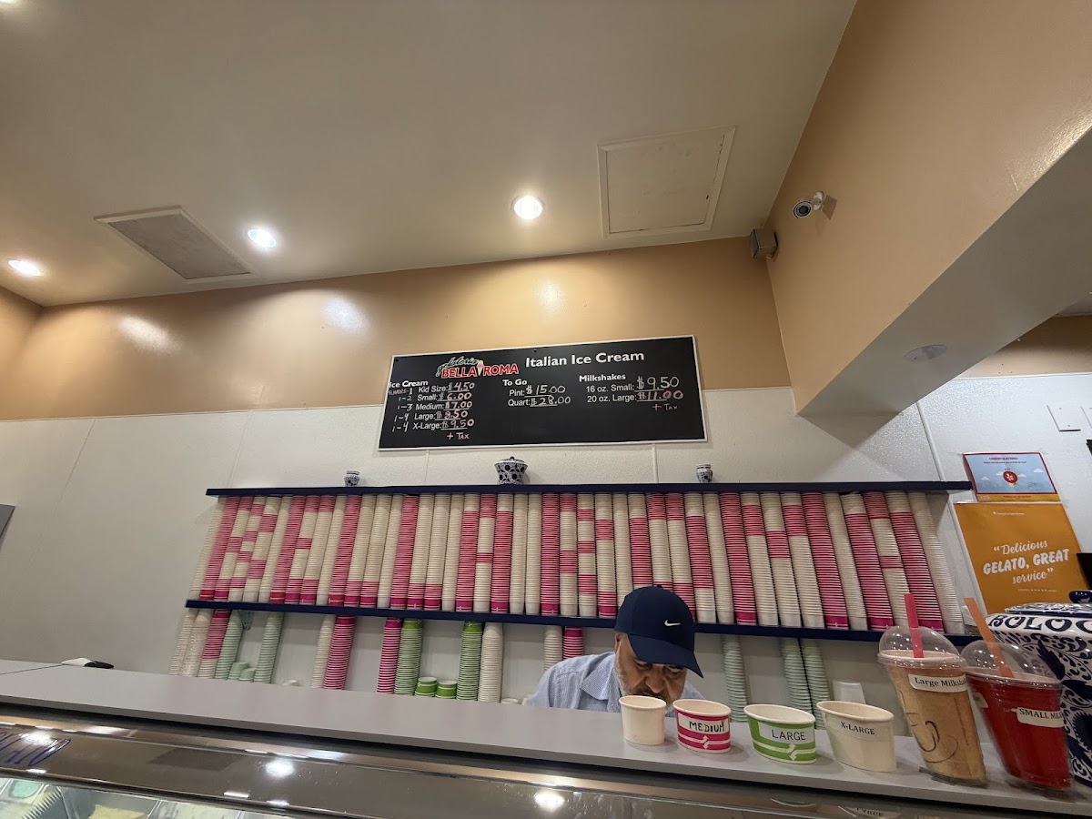 Gelateria Bella Roma Photo Menu 3