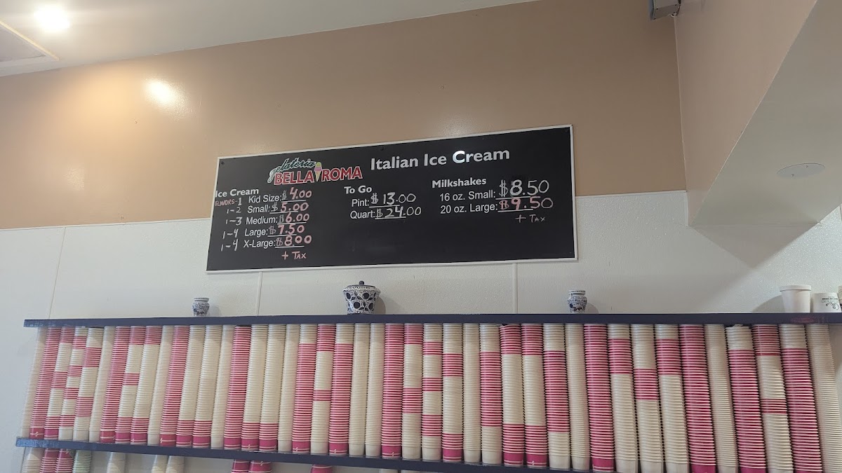 Gelateria Bella Roma Photo Menu 5
